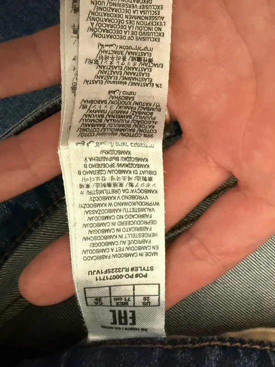 rag & bone light blue low-rise boyfriend jeans - Picture 4 of 4